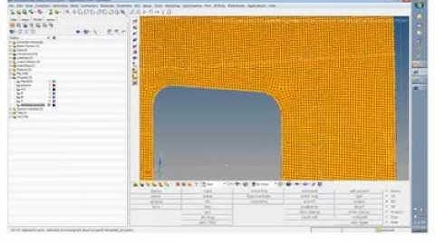 Composite Modelling using Hypermesh