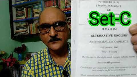 ||ANSWER KEY: ALTERNATIVE ENG. Exam