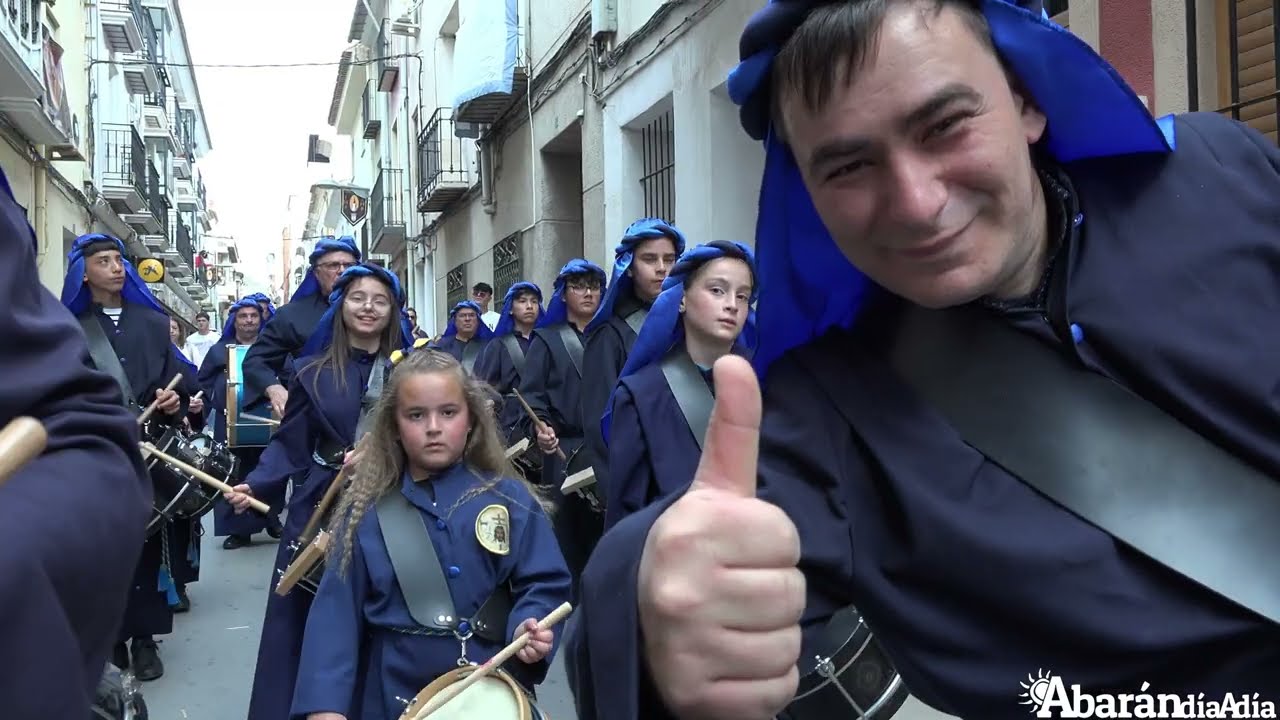 Tambores y cornetas tomaron este sábado las principales calles de Abarán