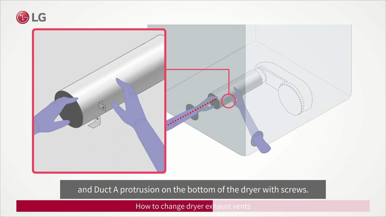 LG Dryers] How To Side Vent Your LG Dryer 