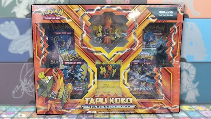 Pokemon Tapu Koko Figure Collection Box – Piece Of The Game