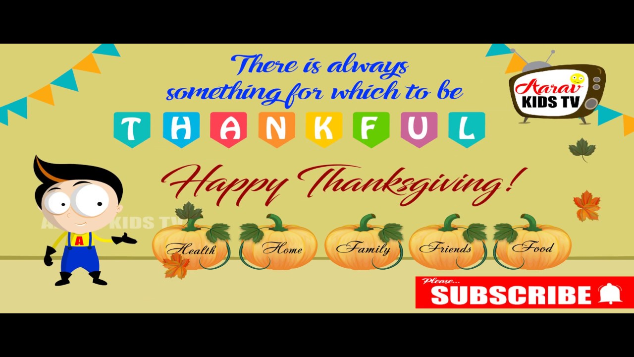 Thanksgiving Wishes 2018|Happy Thanksgiving Day|Thanksgiving day for kids