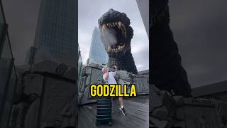 🚨The GIANT GODZILLA In Tokyo Japan! 🤯🎌