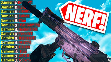 the "SILENT NERFED" CW MP5 in SEASON 5! (BEST MP5 CLASS SETUP) - Cold War Warzone