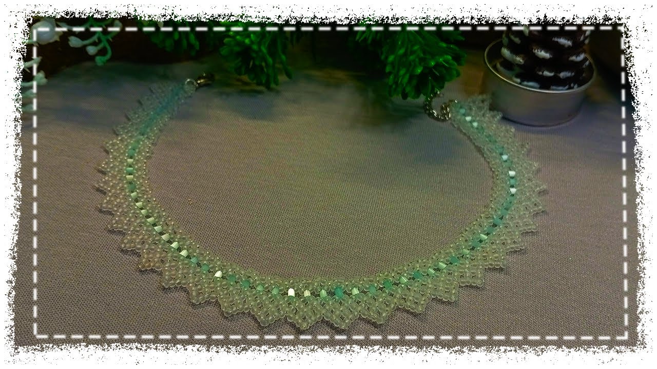 DIY 💚 Beaded Necklace (Easy for Beginners)