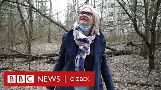 Чернобил АЭС ҳалокатида вайрон бўлган уйига қайтган аёл нималарни кўрди?  BBC News O'zbek