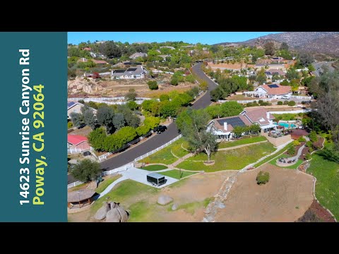 14623 Sunrise Canyon Rd, Poway, CA home video tour