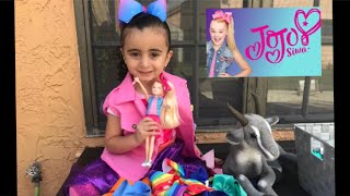 Jojo Siwa Light Up Microphone And Doll
