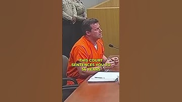 man gets sentenced to 54 years and tries to hold back his anger #sentences #court