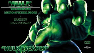The Hulk (2003) - The Complete Motion Picture Score | Music by Danny Elfman - “Hulk Escapes”