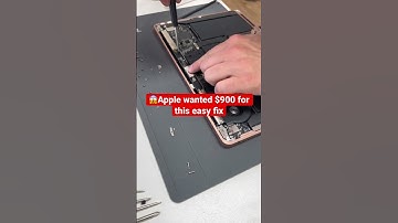 MacBook Air LCD Screen Replacement. #apple #macbookrepair