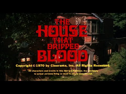 Amicus The House That Dripped Blood, 1971