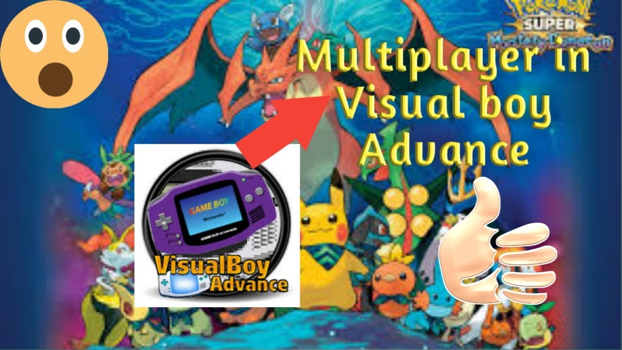 How to play multiplayer in visual boy advance(single computer method) - YouTube