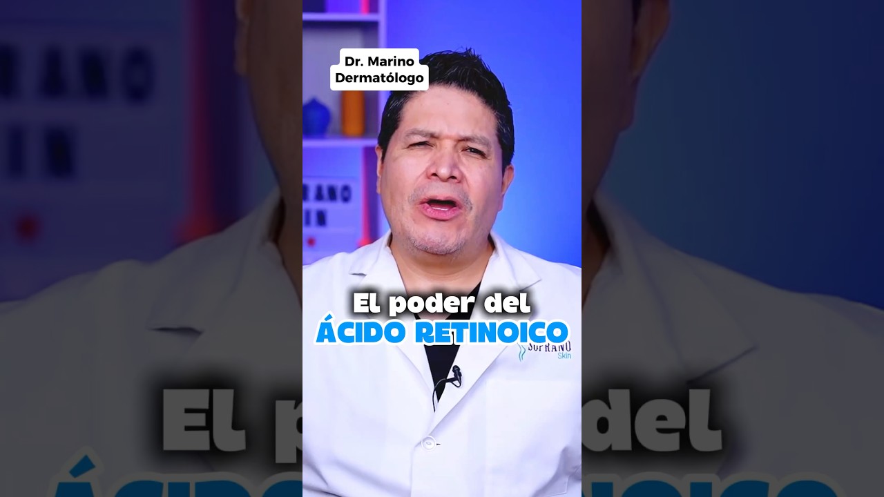 🤩El poder del ÁCIDO RETINOICO👀 #dermatologo #acidoretinoico #cicatrices #acne #piel