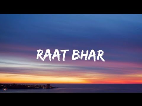 Arijit Singh  Shreya Ghoshal   Raat Bhar Lyrics videoHeropanti