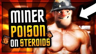 New MINER POISON DECK on STEROIDS :: POMPEYO'S #1 DECK in Clash Royale