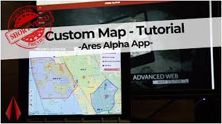 Ares Alpha App - Custom Maps - Tutorial - Airsoft Tracker App - #SHORTS screenshot 1