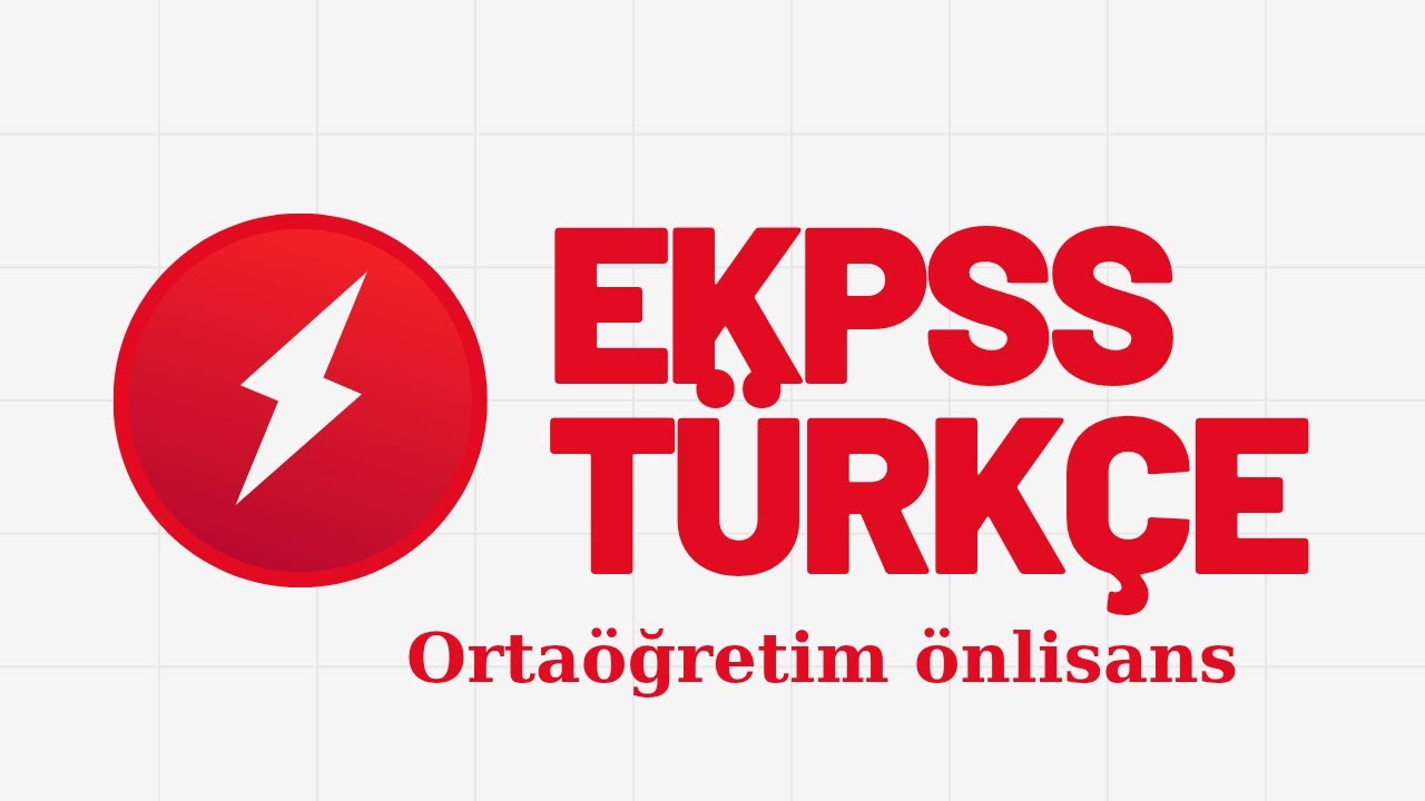 EKPSS 2026 TÜRKÇE EN ÇOK ÇIKAN SORULAR - EKPSS TÜRKÇE ORTAÖĞRETİM ÖNLİSANS 2026