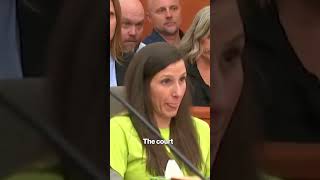 See Kouri Richins React Moments After Hearing Sentence #shorts