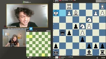 GM Han Niemann tries to ask out Anna Cramling on stream!