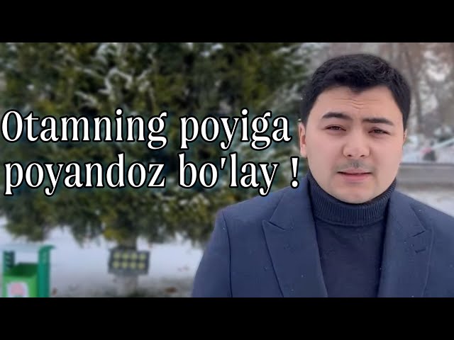 Ota haqida ta'sirli she'r | Abdullo Bahramov | Otamning poyiga poyandoz bo'lay