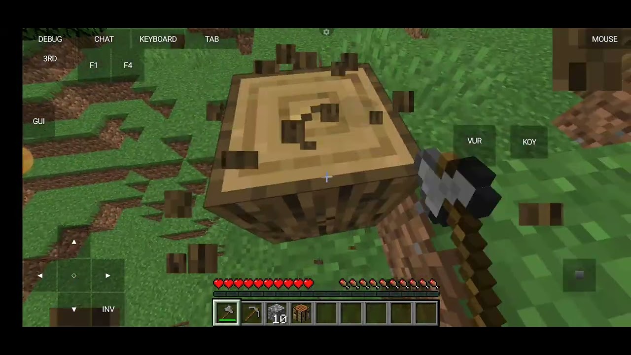 Minecraft Java survival ev yaptım - YouTube
