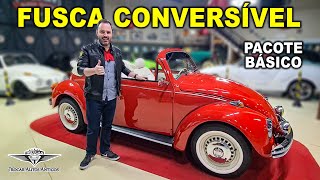 Como é um pacote simples de TRANSFORMAÇÃO do FUSCA em CONVERSÍVEL O que é o pacote básico