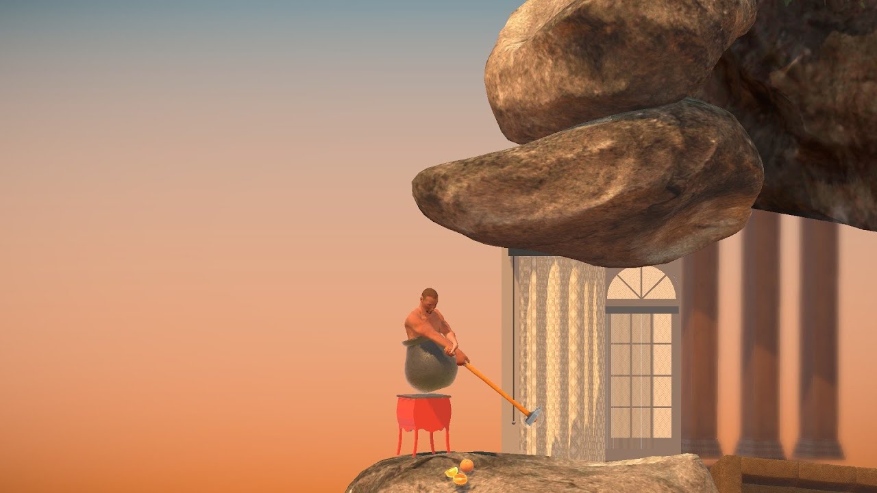 لعبة Getting Over It الجزء(1)