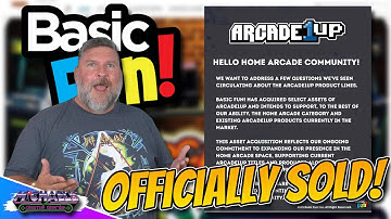 Arcade1Up Officially Sold To Basic Fun!