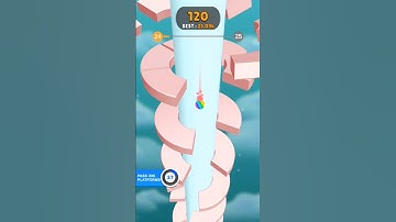 24.25 level watch and play helix jump #gaming #helixjump #shorts