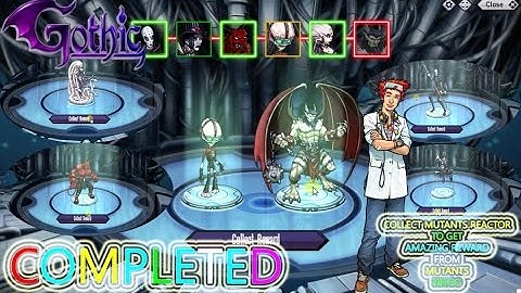 Mutant Genetic Gladiator - Gothic Reactor Mutant Completed