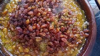 طاجين باللحم والزبيب اكثر من راءع👌Tajine with meat and raisins is more than wonderful 👌