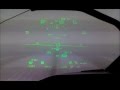 Cat III Approach to Lax Runway 24R Hand Flown Using HUD ( Heads up display )