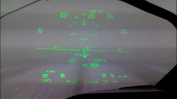 Cat III Approach to Lax Runway 24R Hand Flown Using HUD ( Heads up display )