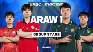 [LIVE] | MSC SA EWC Group Stage Araw 1 |
