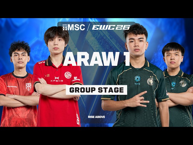 [LIVE] | MSC SA EWC Group Stage Araw 1 |