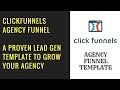 My ClickFunnels Agency Lead Generation Funnel - Template Included!