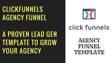 My ClickFunnels Agency Lead Generation Funnel - Template Included!