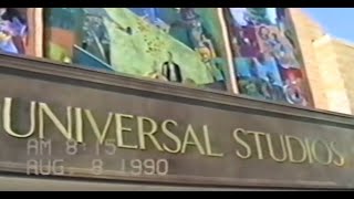 Universal Studios Florida Vintage August 1990 Family Vacation Part 1 of 2