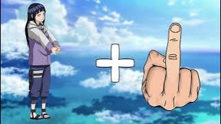 Naruto Characters Middle Finger Mode