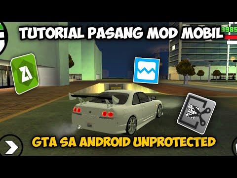 TUTORIAL CARA PASANG MOD MOBIL GTA SA ANDROID UNPROTECTED TERBARU 2026💥