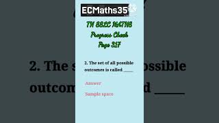 tn sslc maths progress check page 317 #shorts