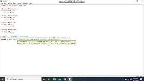 Kalkulator Sederhana (Python)