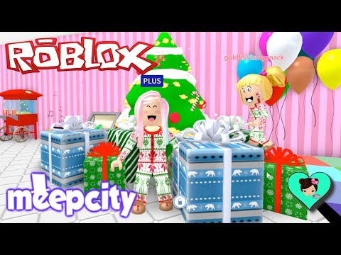 Fiesta De Navidena En Meep City Decorando Mi Casa Con Bebe Goldie Youtube - jugando roblox meep city mi primera fiesta adoptando a meep soy doctora gameplay titi games