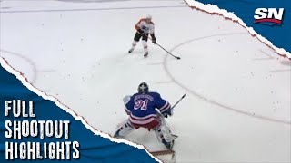Philadelphia Flyers at New York Rangers | FULL Shootout Highlights