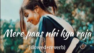 Mere paas nhi kya raja|Slowed& Reverb|Chhupa Rustam|Alka Yagnik|Sanjay Kapoor#lofi song#slowed#90s