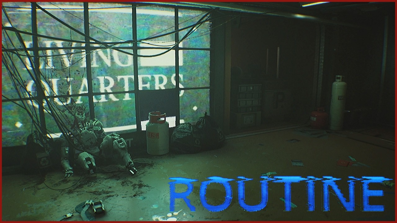 A Terrifying Experience in an Abandoned Facility on the Moon...| ROUTINE – Full Playthrough