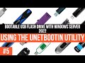＃5 WindowsServer2022で起動可能なUSBフラッシュドライブを作成する方法-UNetbootinユーティリティの使用