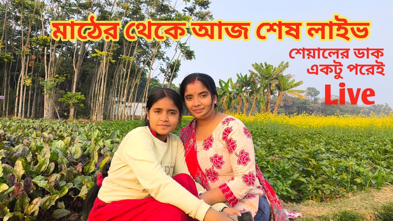 মাঠের থেকে আজ শেষ লাইভ 😭 | Anamika Bengali Blog