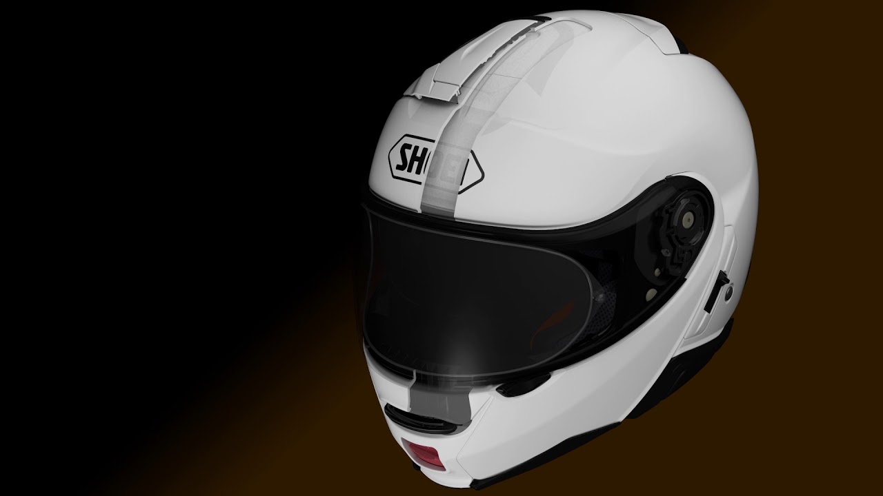 【美品 】SHOEI NEOTEC2 ルミナスホワイトL+KTELヘッドセット NEOTEC IIベンチレーション - YouTube